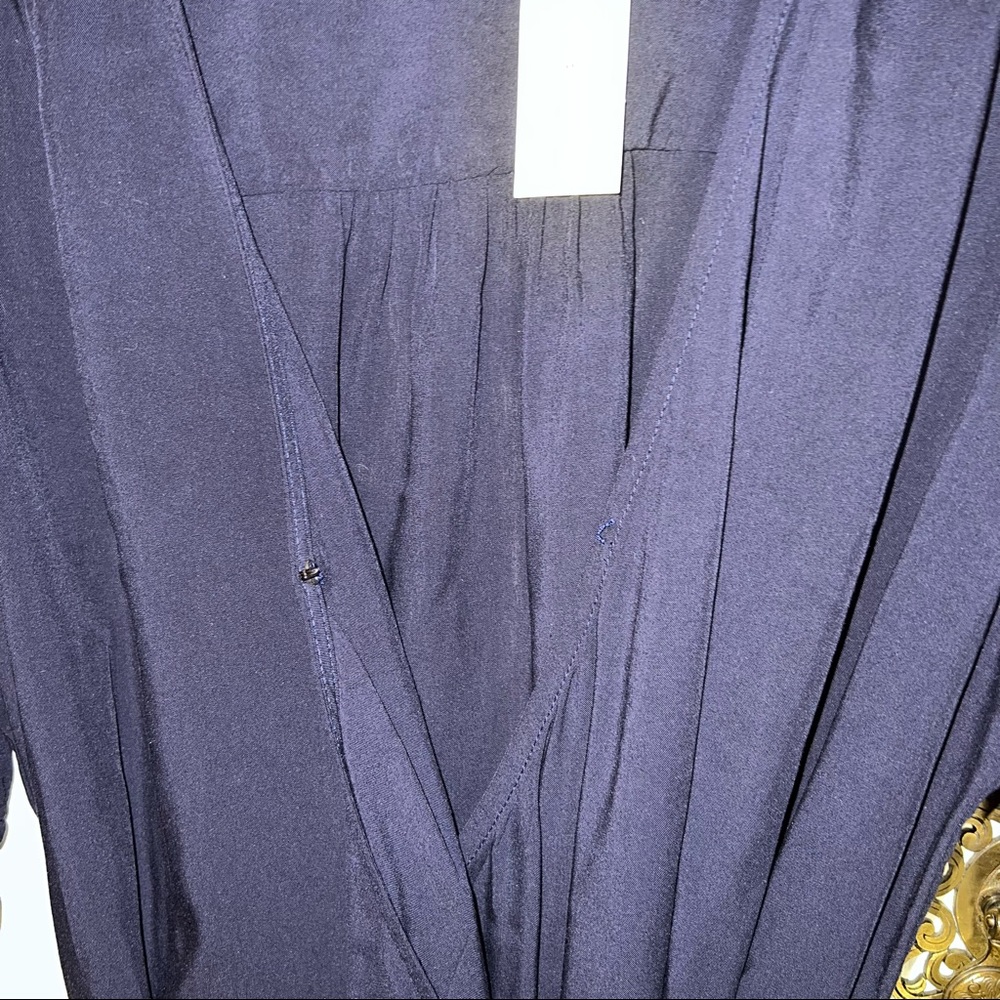 Gap Wraparound Navy Dress - Picture 8 of 8